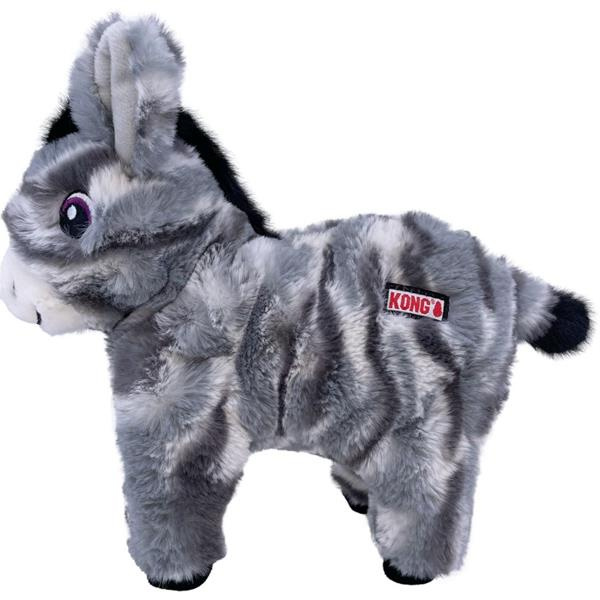 Hračka plyš KONG Low Stuff Stripes Donkey M
