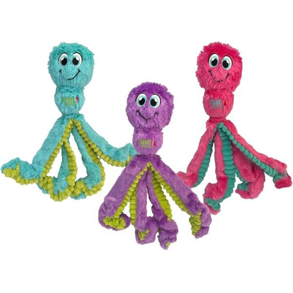Hračka textil KONG Wubba Octopus mix L