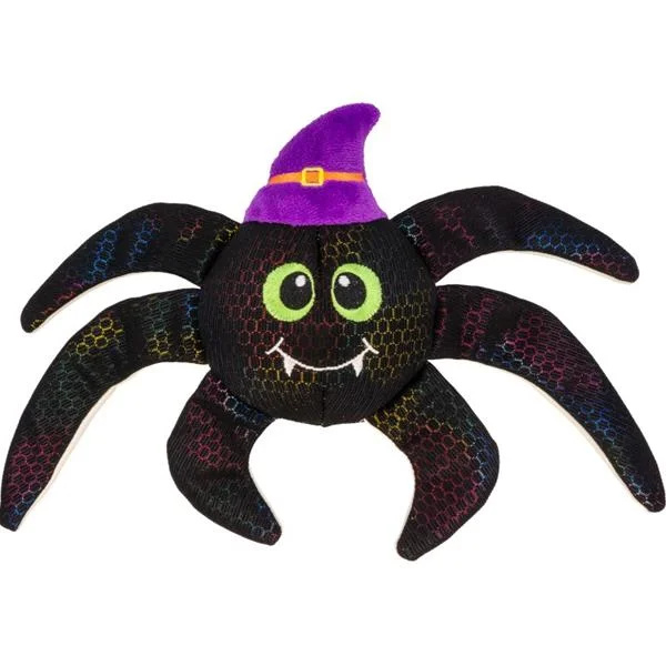 KONG Hračka textil Kong Halloween Shimmy Spider M