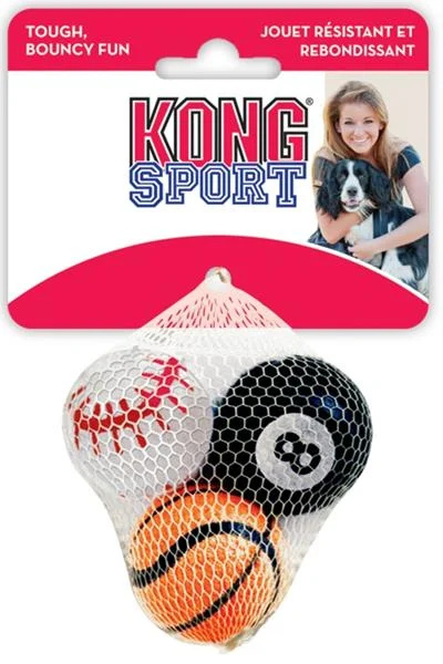 Hračka tenis SPORT Míč malý mix Kong, small 3 ks
