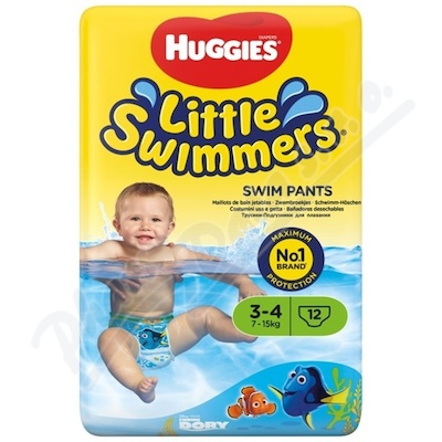 Huggies Little swimmers 7-15 kg koupací plenky 12 ks