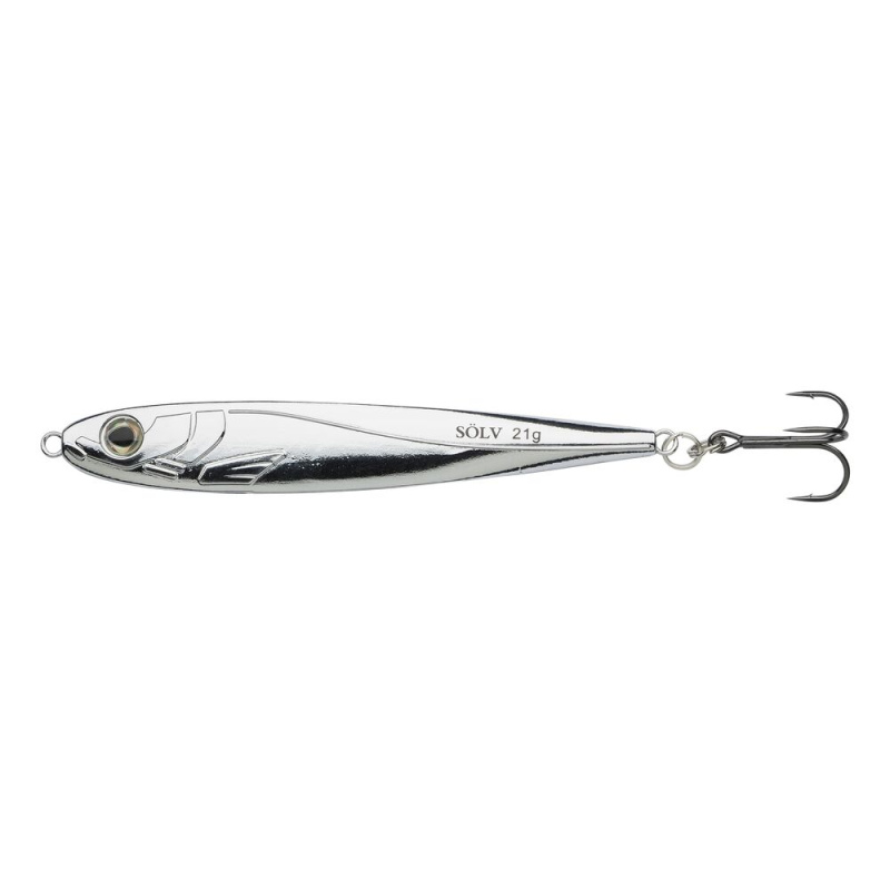 Abu garcia pilker sölv calle chrome - 10 cm 21 g