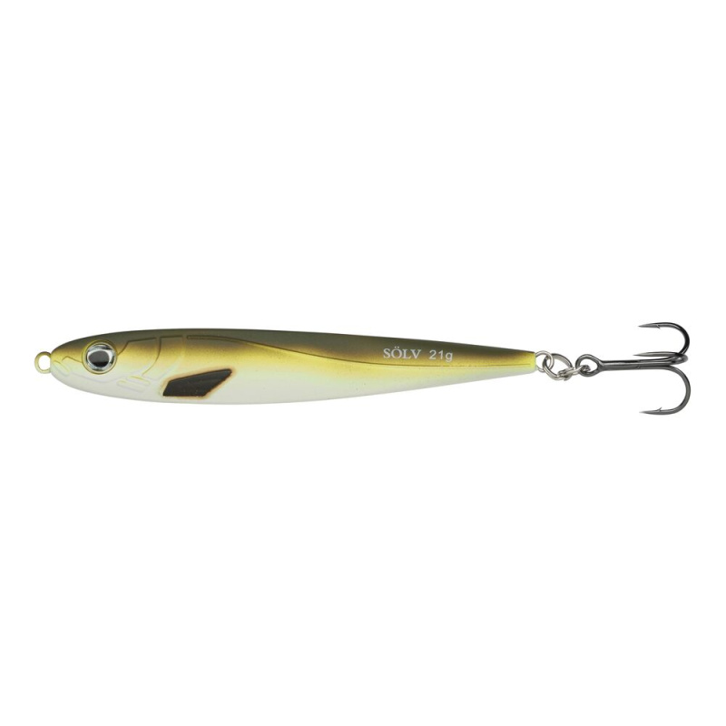 Abu garcia pilker sölv calle bright green - 10 cm 21 g