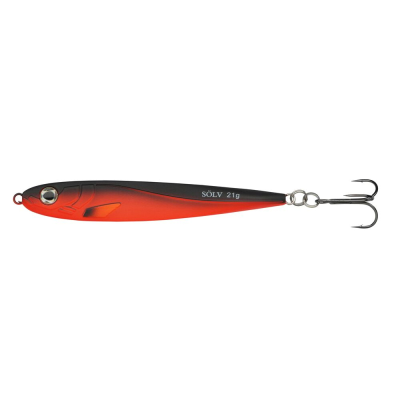 Abu garcia pilker sölv calle matte red - 10 cm 21 g