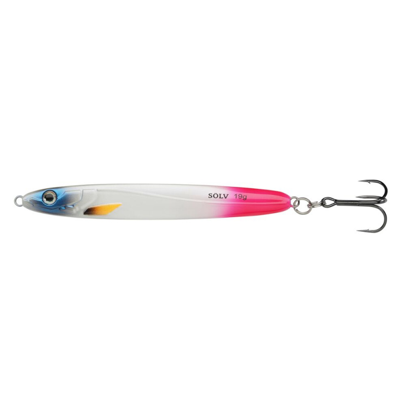 Abu garcia pilker sölv kille uv pink tail - 8,5 cm 14 g