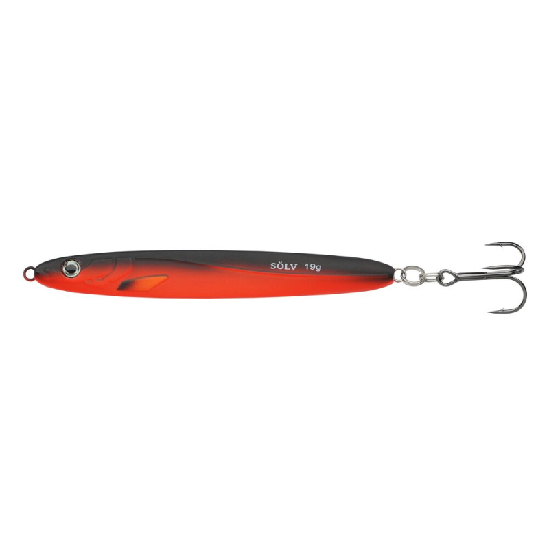 Abu garcia pilker sölv kille matte red - 10 cm 19 g