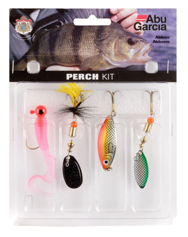 Abu garcia sada nástrah lure kit perch 4 ks
