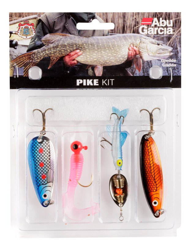 Abu garcia sada nástrah lure kit pike 4 ks