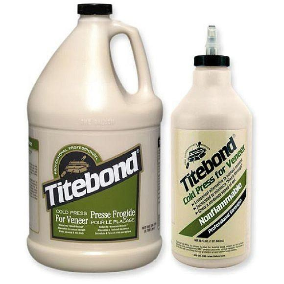 Titebond  Cold Press Veneer - speciální disperzní lepidlo pro dýhování za studena. - 3,78l