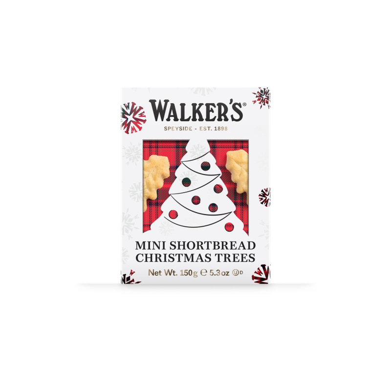 Mini skotské máslové sušenky Walkers, 150 g