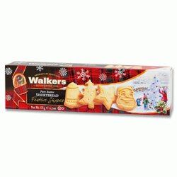 Walkers Festive Shapes - máslové sušenky - 175 g