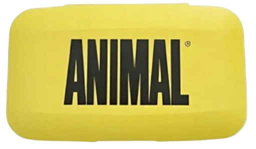 Universal Animal Pill Box - žlutý