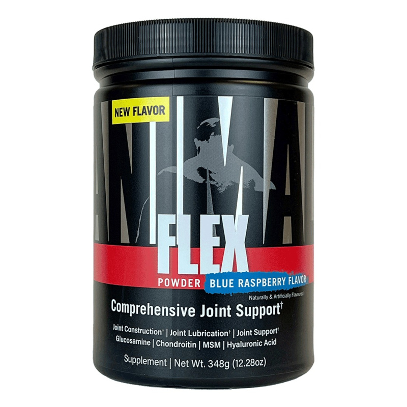 Universal Animal Flex Powder 348 g - modrá malina