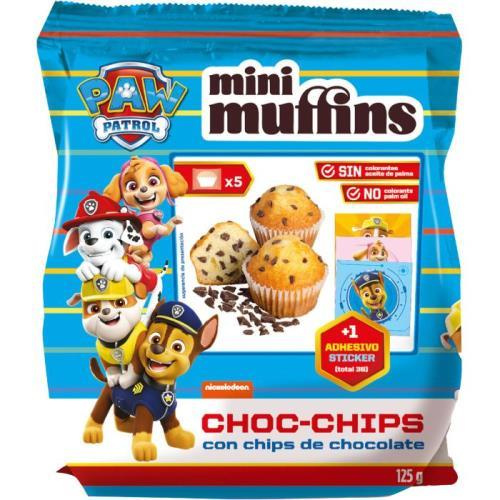 El Quiteriano mini muffins s kousky čokolády paw patrol 125g