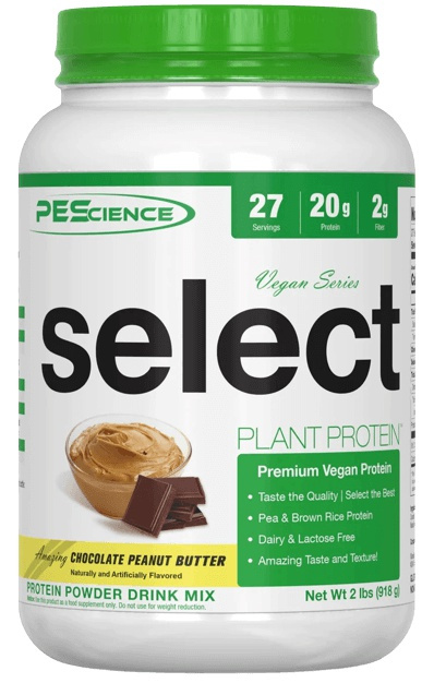 PEScience Vegan Select Protein 837g - Chocolate Peanut butter