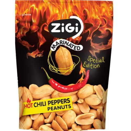 ZIGI arašídy hot chilli peppers 70g