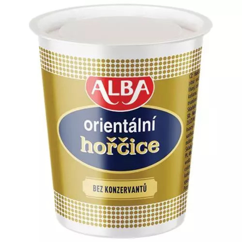 Alba hořčice orientální kelímek 200g