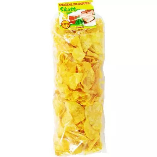 Skatt smažené brambůrky slanina 200g 10g