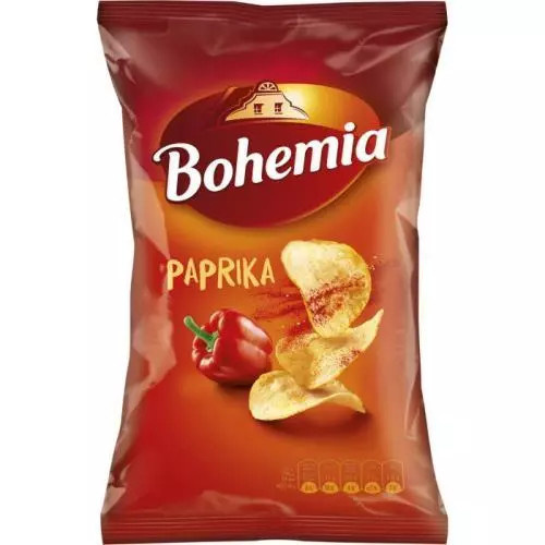 Bohemia chips delikátní paprika 140g