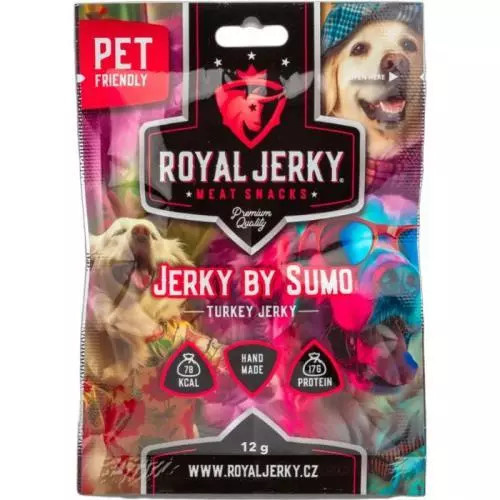 RoyalJerky krůtí jerky by sumo /15/ 12g