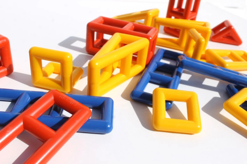 Mobilo Geometric Pack – doplňková sada geometrických kostek, 28 dílů