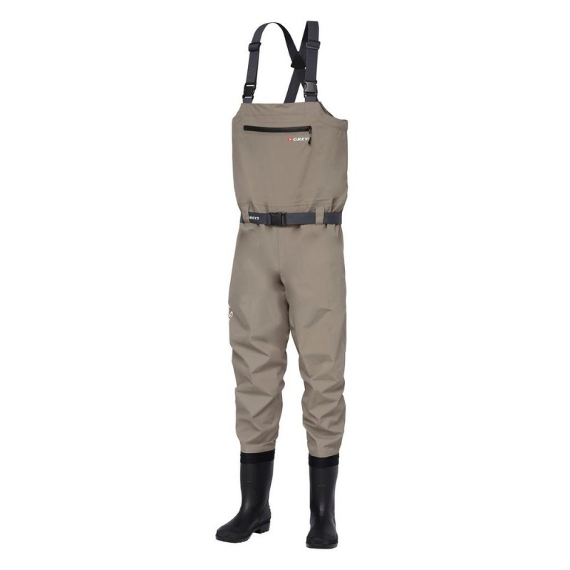 Greys brodící kalhoty prodyšné fin breathable bootfoot waders - l 44-45 9/10