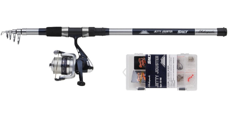 Shakespeare prut salt jetty jouster combo set 2,4 m 20-60 g