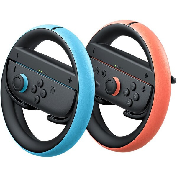 Nintendo Wheel set volantů pro Nintendo Switch 2  Modrá/červená