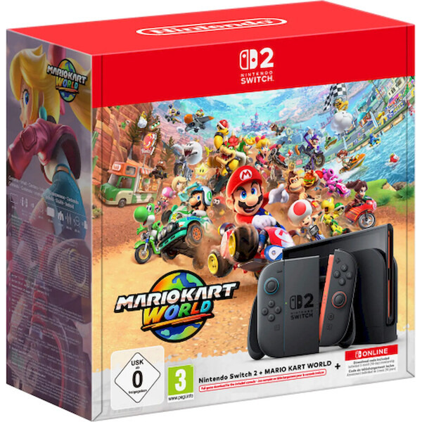 Nintendo Switch 2 + Mario Kart World + Nintendo Switch Online na 3 měsíce