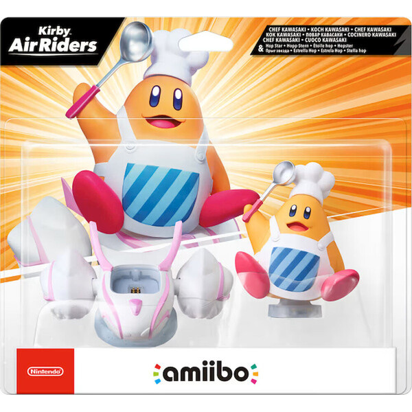 Figurka amiibo Chef Kawasaki & Hop Star (Kirby Air Riders)