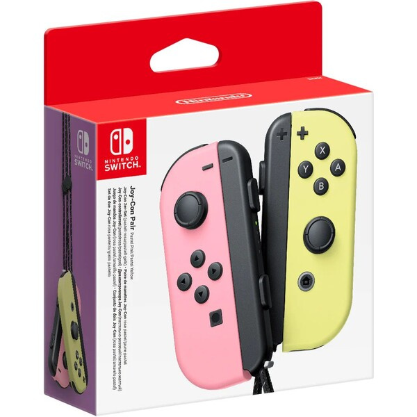 Nintendo Joy-Con Pair Pastel Pink/Yellow Růžová