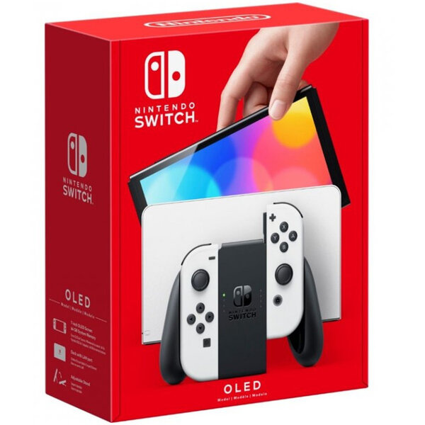Nintendo Switch (OLED) Bílá