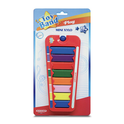 Xylofon mini 24 x 10,5 x 2 cm