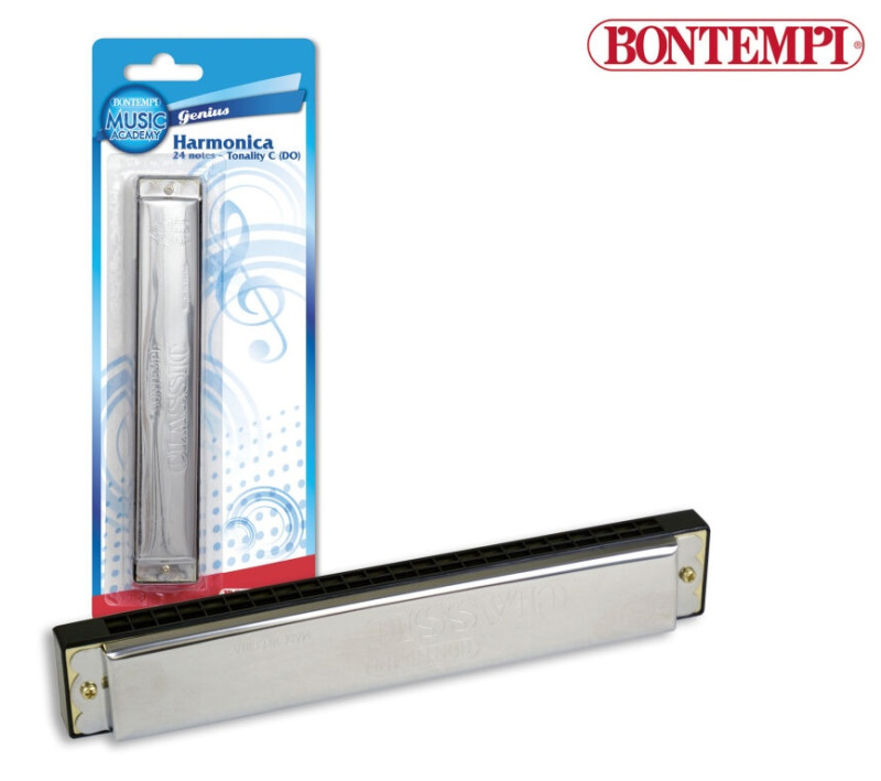 Bontempi Kovová harmonika 18 x 2,3 x 3 cm