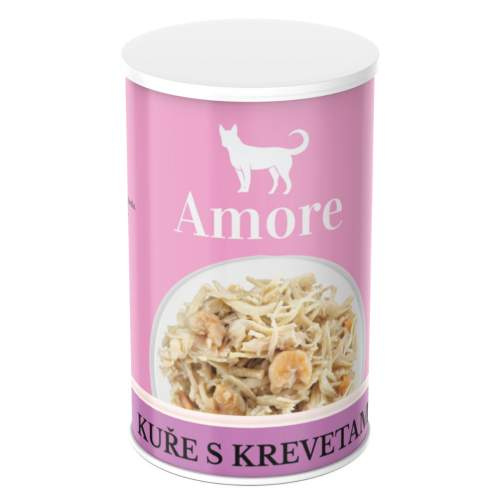 Amore dog Kuřecí s krevetami 140g