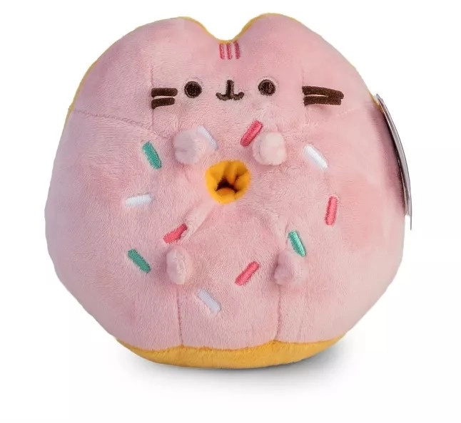 Plyšová hračka Pusheen růžový donut 14 cm