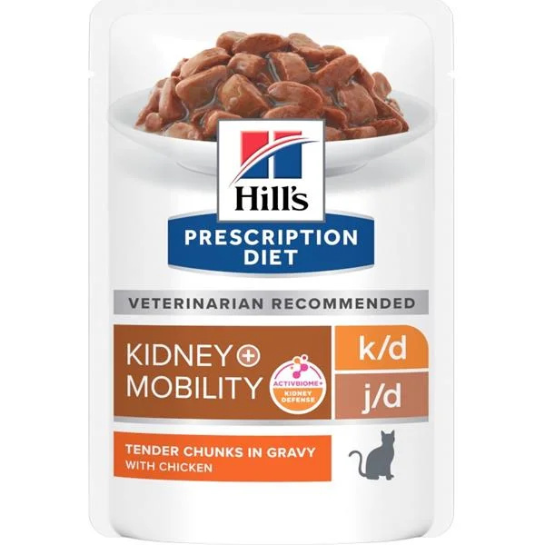 HILL'S Prescription Diet c/d Multicare kuře kapsičky pro kočky 12 x 85 g
