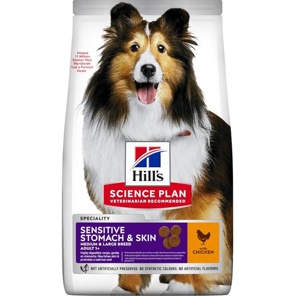 Hill’s Can. SP Sensitive Adult Medium Chicken 14 kg