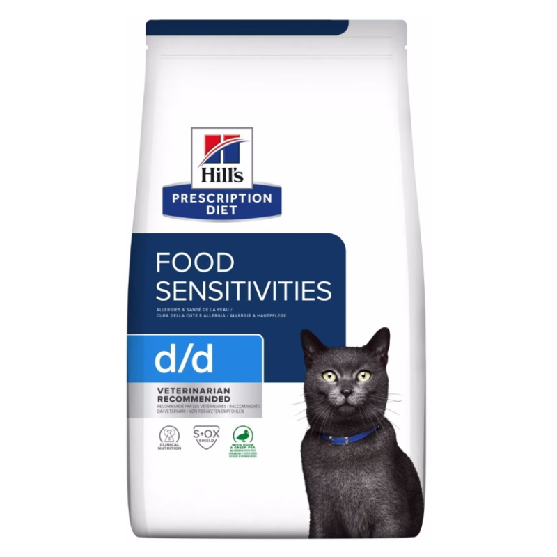 Hill’s Fel. D/D Dry Duck&Green Pea 1,5 kg