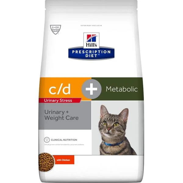 Hill’s Fel. PD C/D Urinary Stress+Metabolic 8 kg NEW