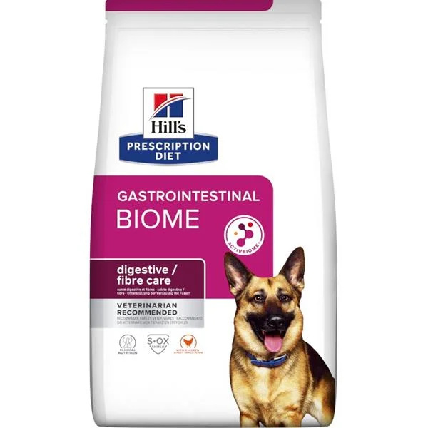HILL'S Prescription Diet Gastrointestinal Biome granule pro psy 4 kg