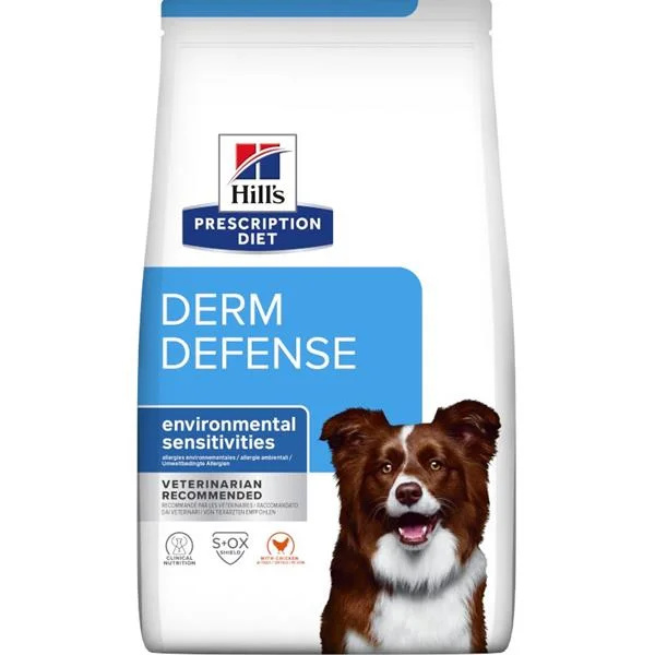 HILL'S Prescription Diet Derm Defense granule pro psy 4 kg