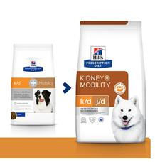 Hill’s Can. PD K/D Kidney + Mobility Dry NEW 4kg NEW