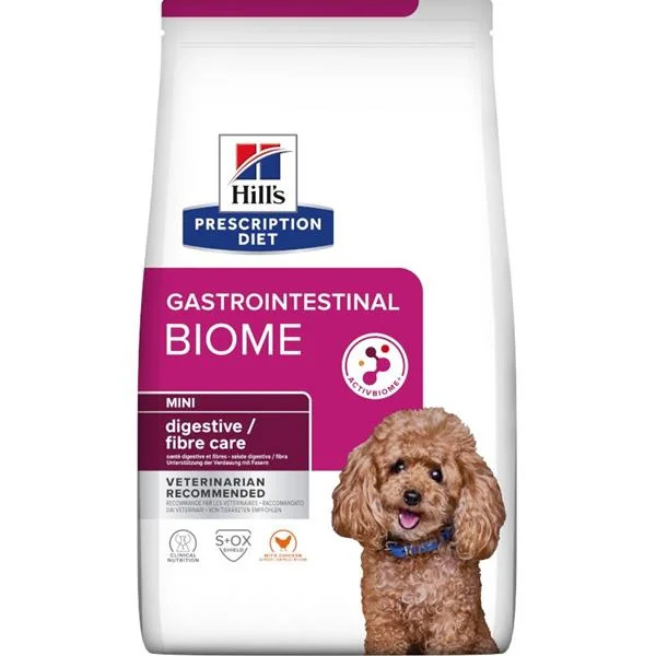 HILL'S Prescription Diet Gastrointestinal Biome Mini granule pro psy 1 kg