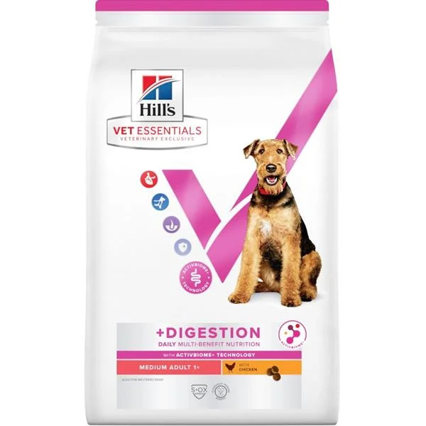 Hill’s VetEssentials Canine DIGESTION Adult Medium Chicken Dry  10kg