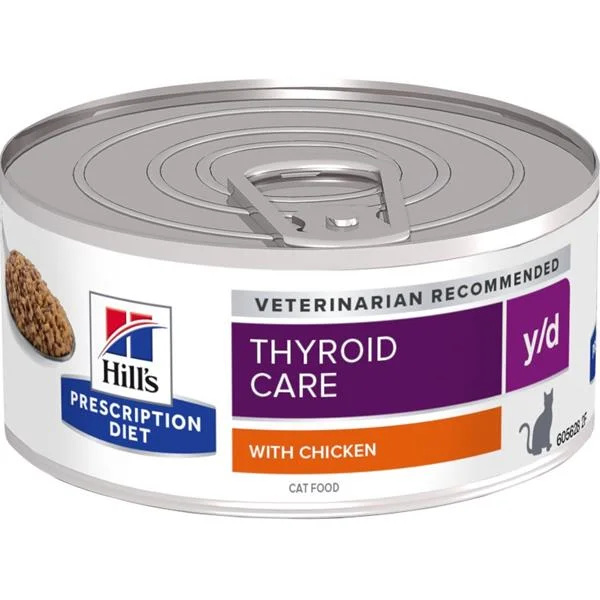 HILL'S Prescription diet y/d konzerva pro kočky 156 g