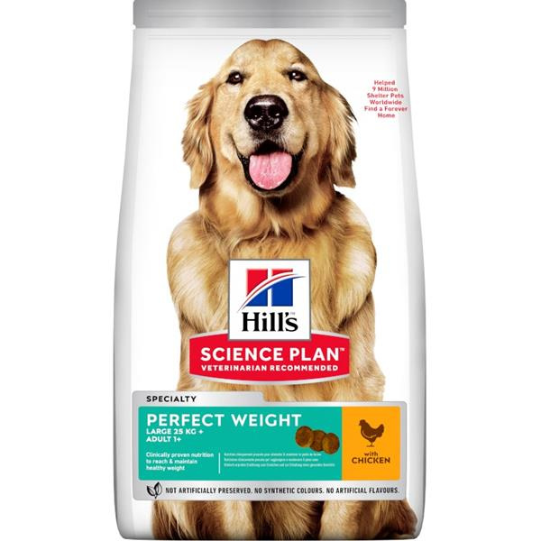 Hill’s Can.Dry SP Perf.Weight Adult Large Chicken 12 kg