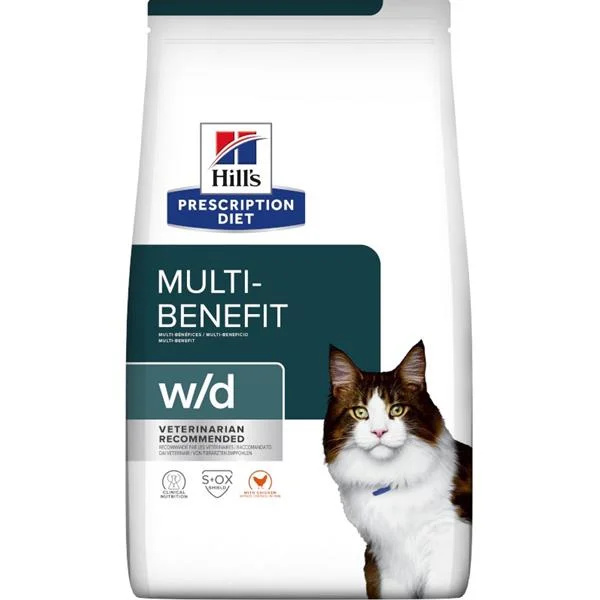 HILL'S Prescription Diet™ w/d™ Feline granule 1,5 kg