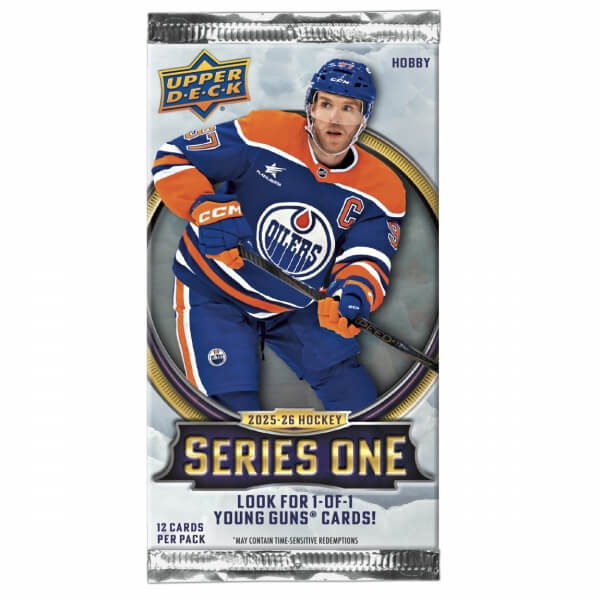 2025-26 Upper Deck Series 1 Hockey Hobby Balíček