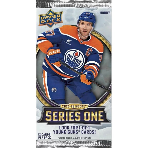 2025-26 Upper Deck Series 1 Hockey Hobby Balíček